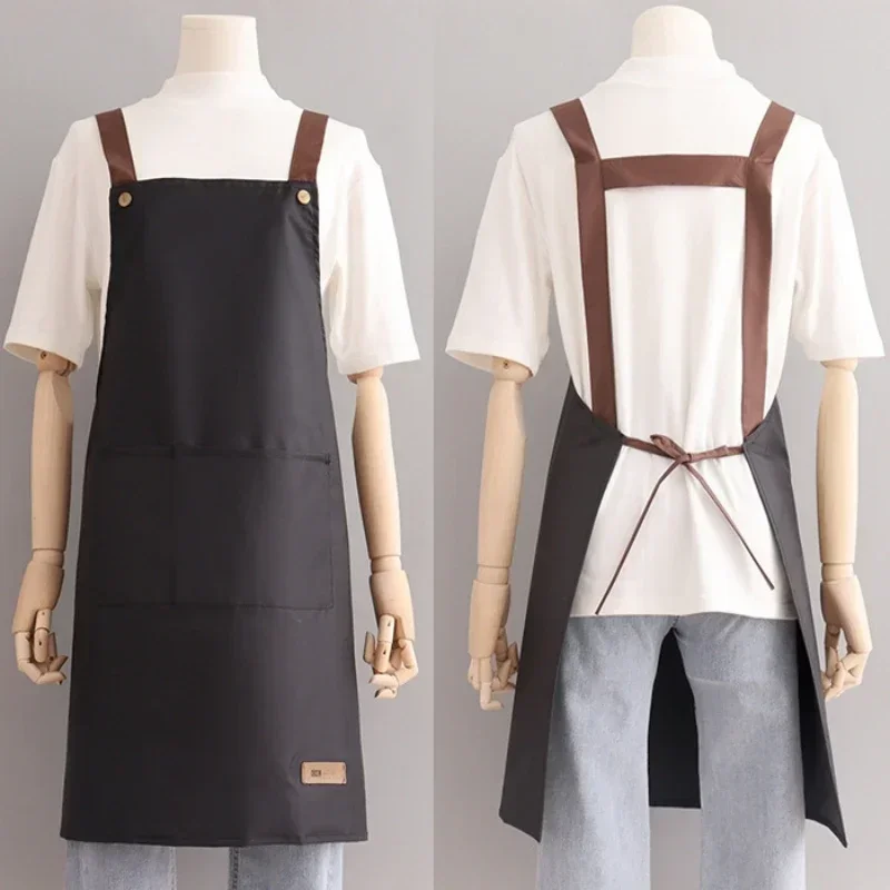 Kitchen Gadgets Trending - 防水耐油キッチンエプロン大人の調理作業服 USB ケーブル付き家庭用ファッション汚れ防止アクセサリー