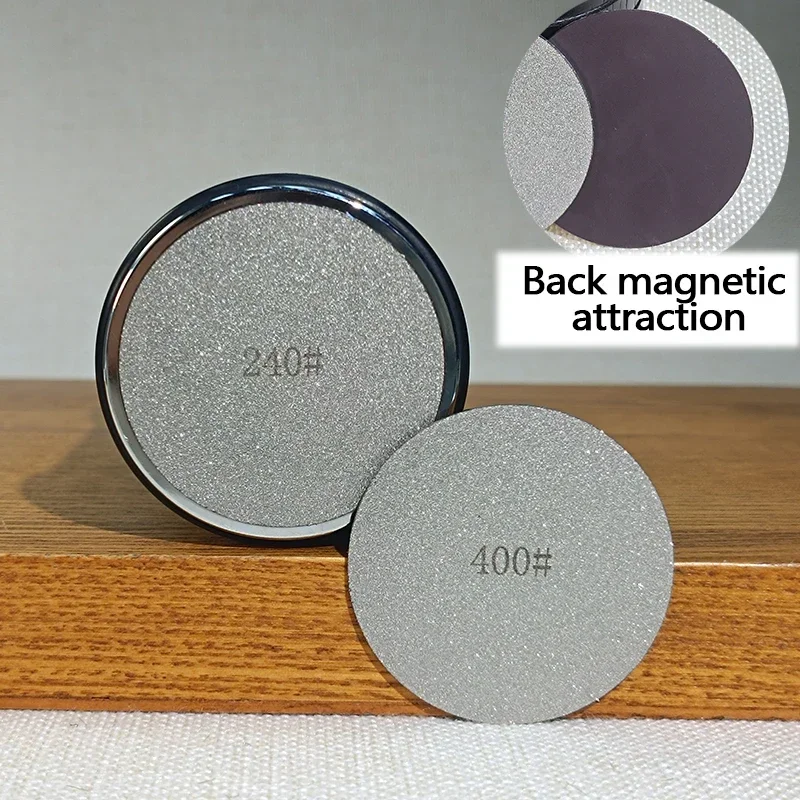 Kitchen Gadgets New 2025 - ダイヤモンドホルダー付き磁気ナイフ研ぎ器,5つの角度を持つディスク研ぎ器,キッチンツール,新品,ホット,2022