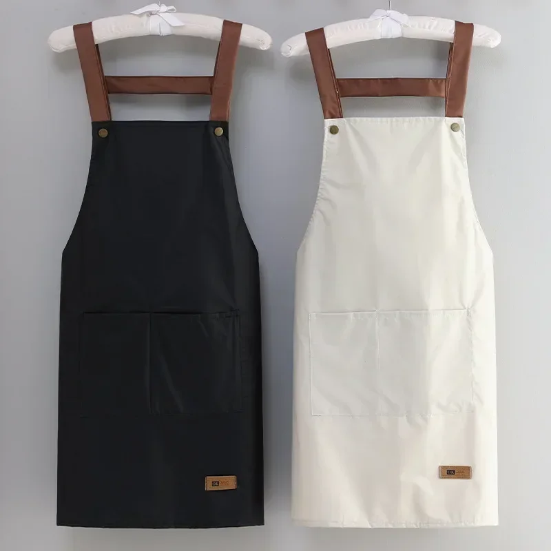 Kitchen Gadgets Trending - 防水・耐油性キッチンエプロン 大人用調理作業服 家庭用ファッション 防汚アクセサリー