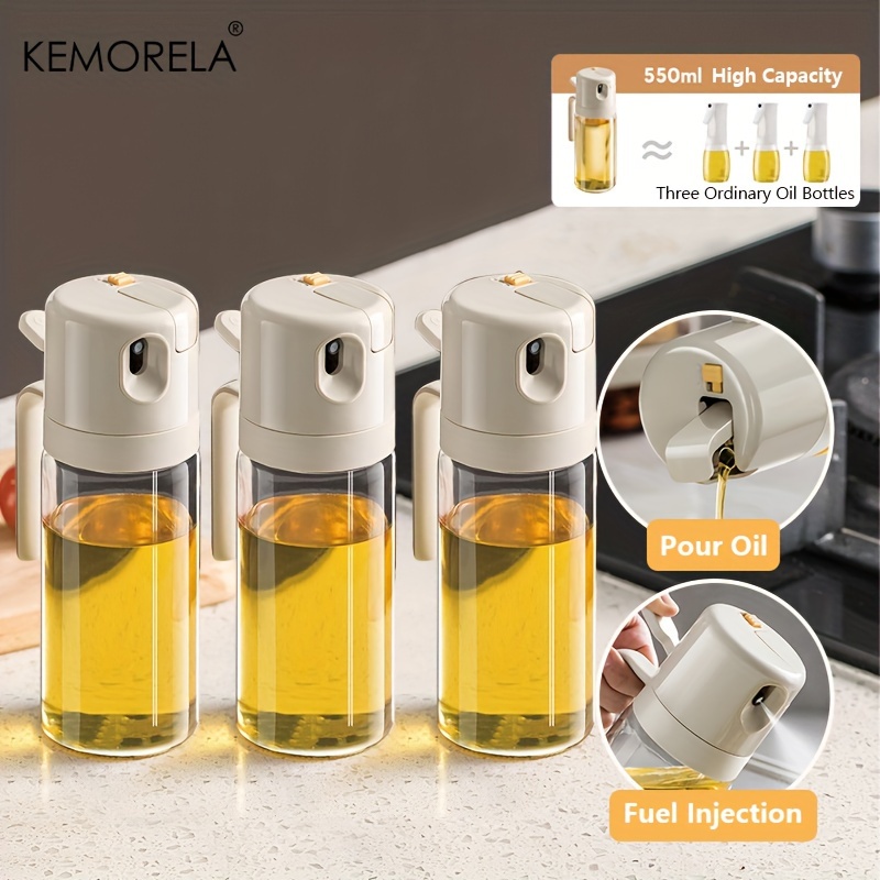 Kitchen Gadgets Oil Spray - オイルスプレー,酢,2 in 1, 550ml, 1, 2,