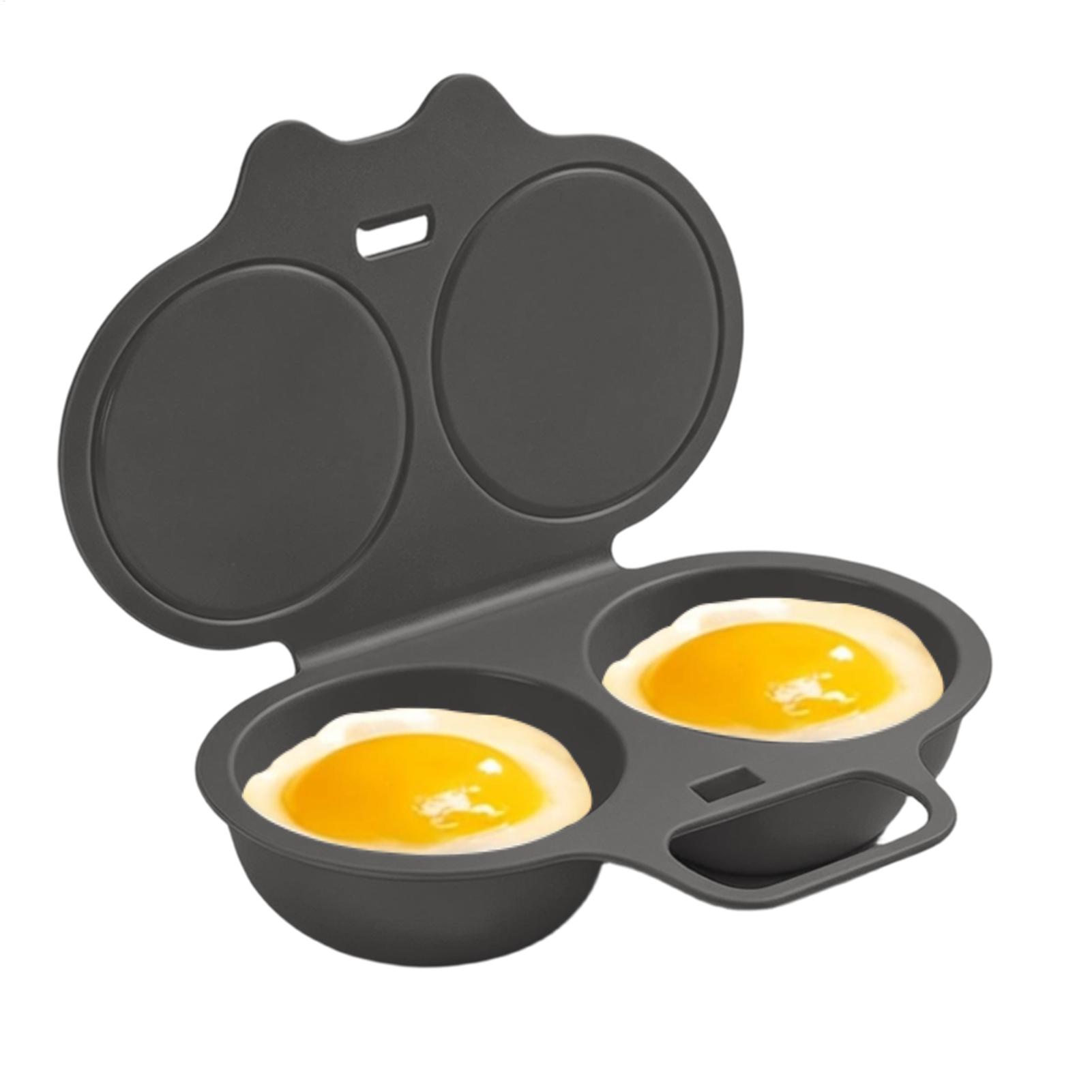 Kitchen Gadgets Men - 食品グレードのプラスチック製電子レンジ用エッグスチーマー、便利なキッチン調理用型、エッグポーチャー、キッチンガジェット、目玉焼きツール