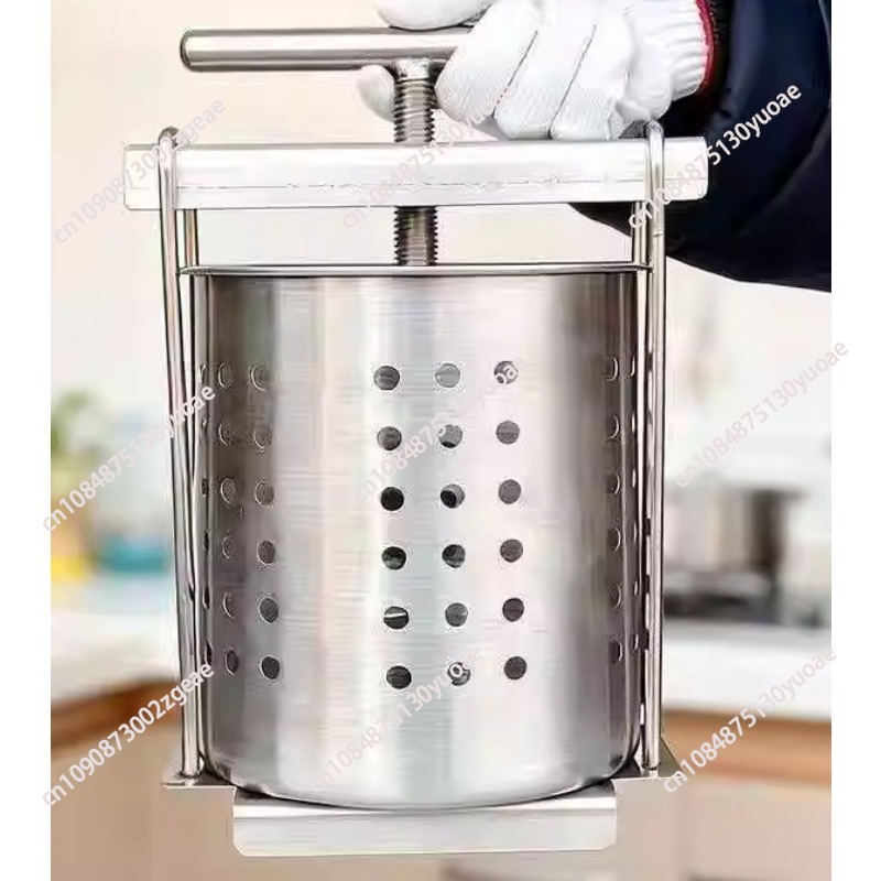Kitchen Gadgets Juicer - ステンレス製手動ジューサー野菜脱水機フルーツスクイーザー水抽出器餃子の餡作り用キッチンガジェット