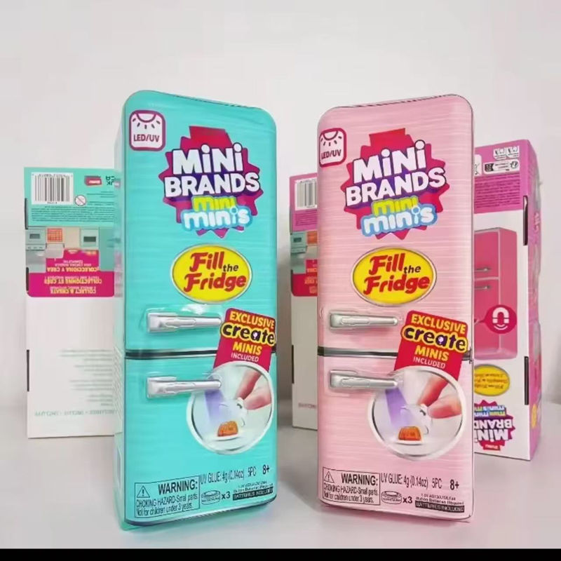 Kitchen Gadgets Aliexpress - ズル ミニブランド ミニミニ フィル・ザ・フリッジ シミュレーション冷蔵庫おもちゃ ブラインドボックスセット