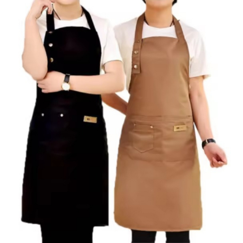 Kitchen Gadgets Trending - ファッションキッチン調節可能なエプロン女性男性シェフ用ワークエプロングリルレストランバーショップカフェ美容ネイルスタジオ制服