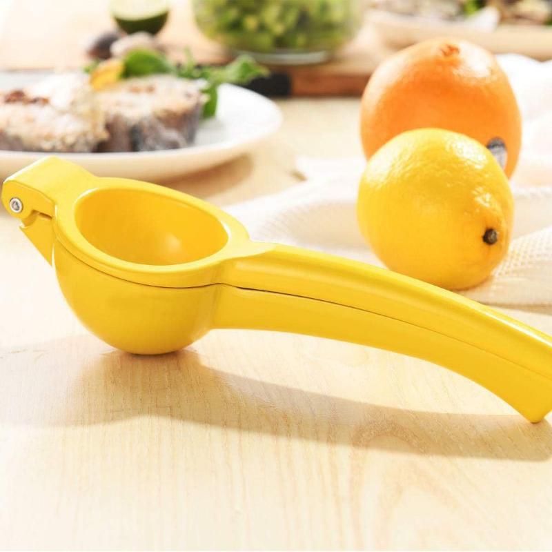 Kitchen Gadgets Juicer - ハンドヘルド手動レモンジューサー、創造的なキッチンガジェット、1個入り、BPAフリー、人間工学に基づいたオレンジ、ライム、柑橘類の絞り器、家庭用