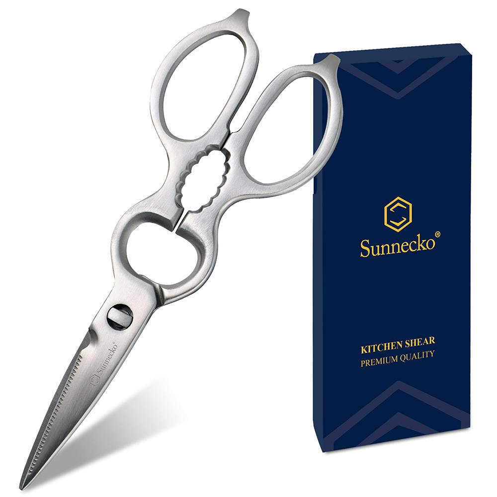 Kitchen Gadgets Latest - Sunnecko-ステンレス鋼のキッチンはさみ,超鋭利なステンレス鋼の魚,安全な台所用品