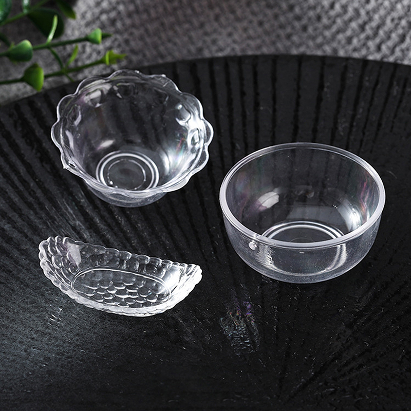 Kitchen Gadgets Website - 3 個ドールハウスミニボウルミニチュア食品プレイシーン装飾モデルドールハウスキッチン家具アクセサリー