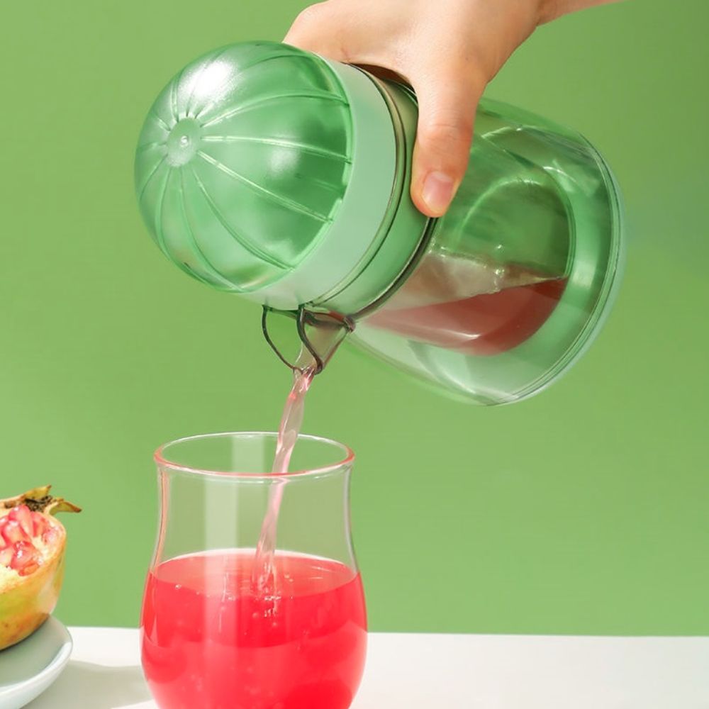 Kitchen Gadgets Juicer - キッチンガジェット 手動式ザクロジューサー フィルター付き 省力型手動ジューサーカップ 食品グレードプラスチック レモンジューサー