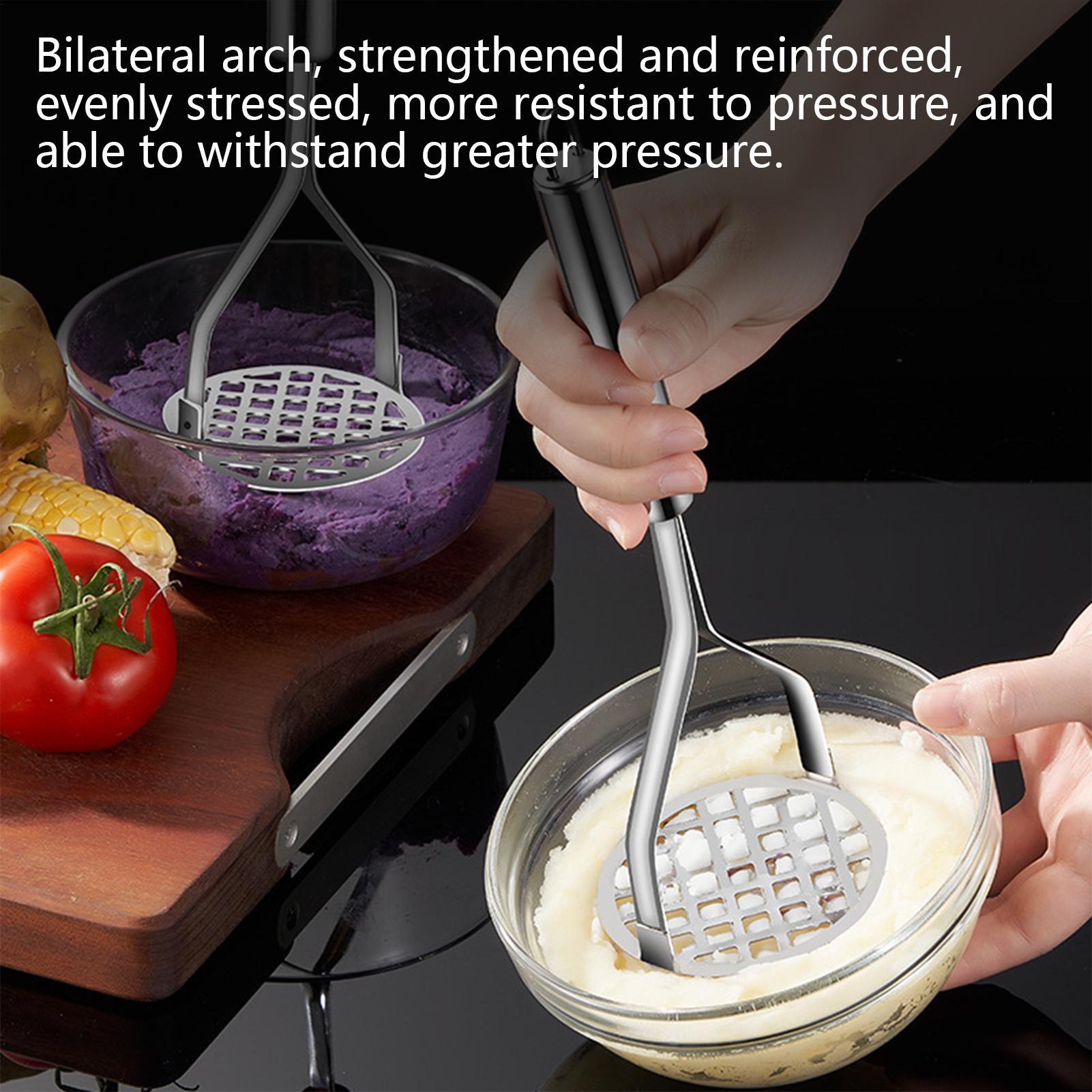 Kitchen Gadgets Men - キッチンガジェット クリエイティブマッドプレス マッシャー ピューレジュースメーカー ステンレス製 ポテトクラッシャー
