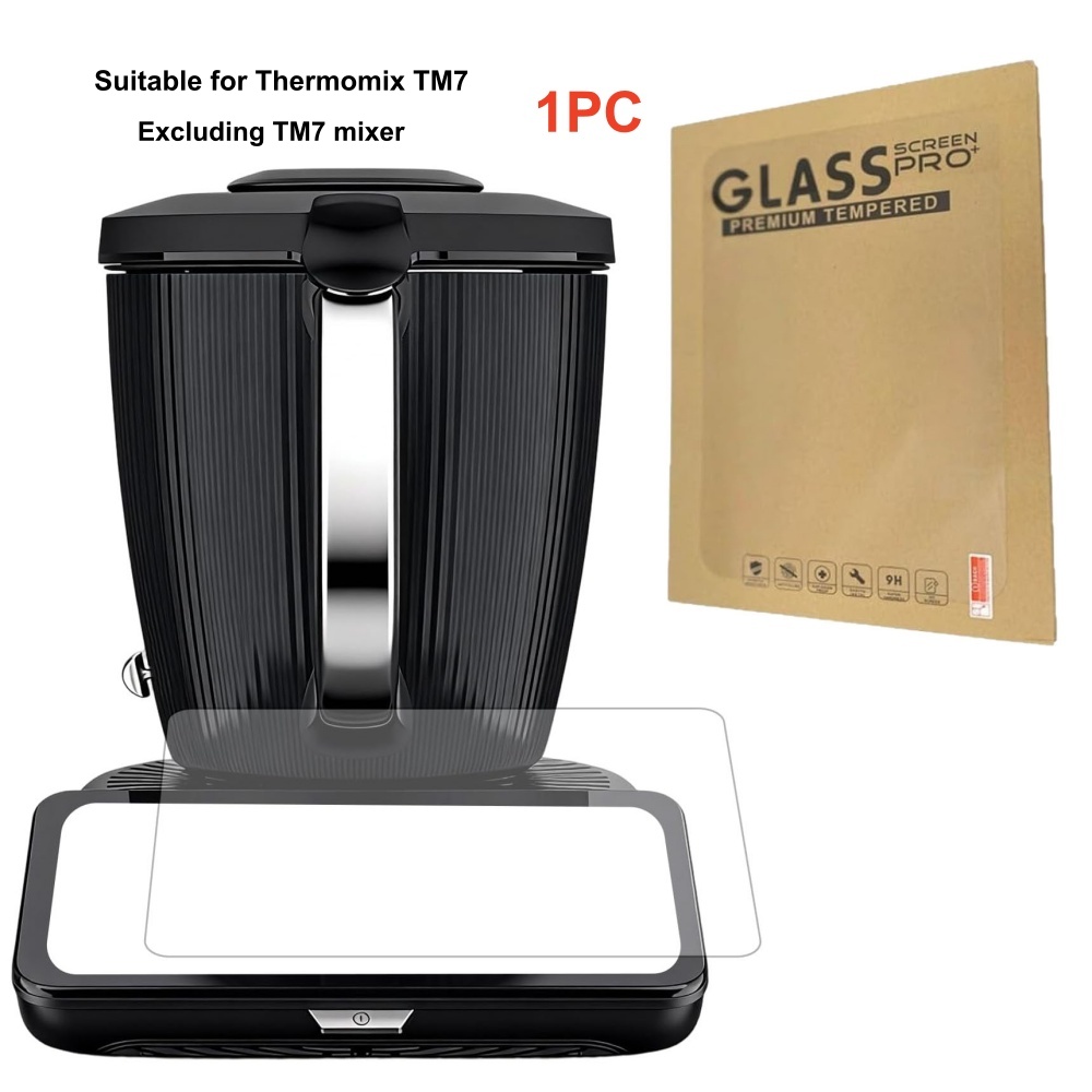 Kitchen Gadgets Thermomix - Thermomix TM7 強化ガラススクリーンプロテクター、ひび割れ防止、傷防止、耐久性、ブレンダーキッチンアクセサリー。