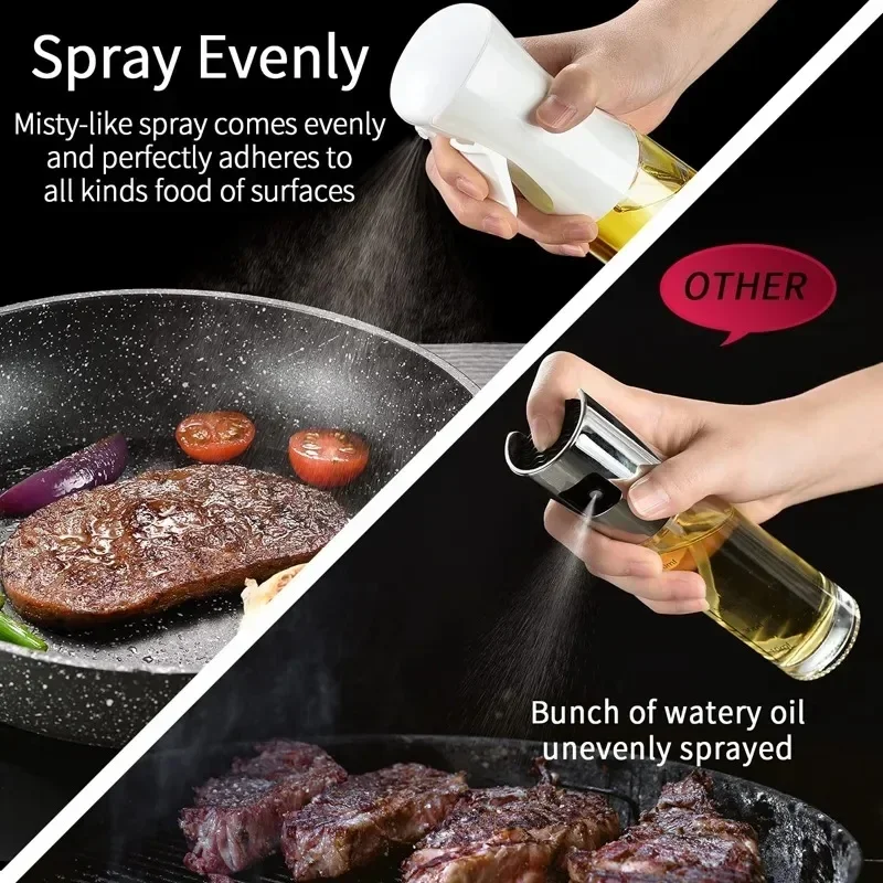 オイルスプレーボトル、キッチン用オリーブオイルスプレーヤー、 - Kitchen Gadgets Oil Spray のレビューと価格