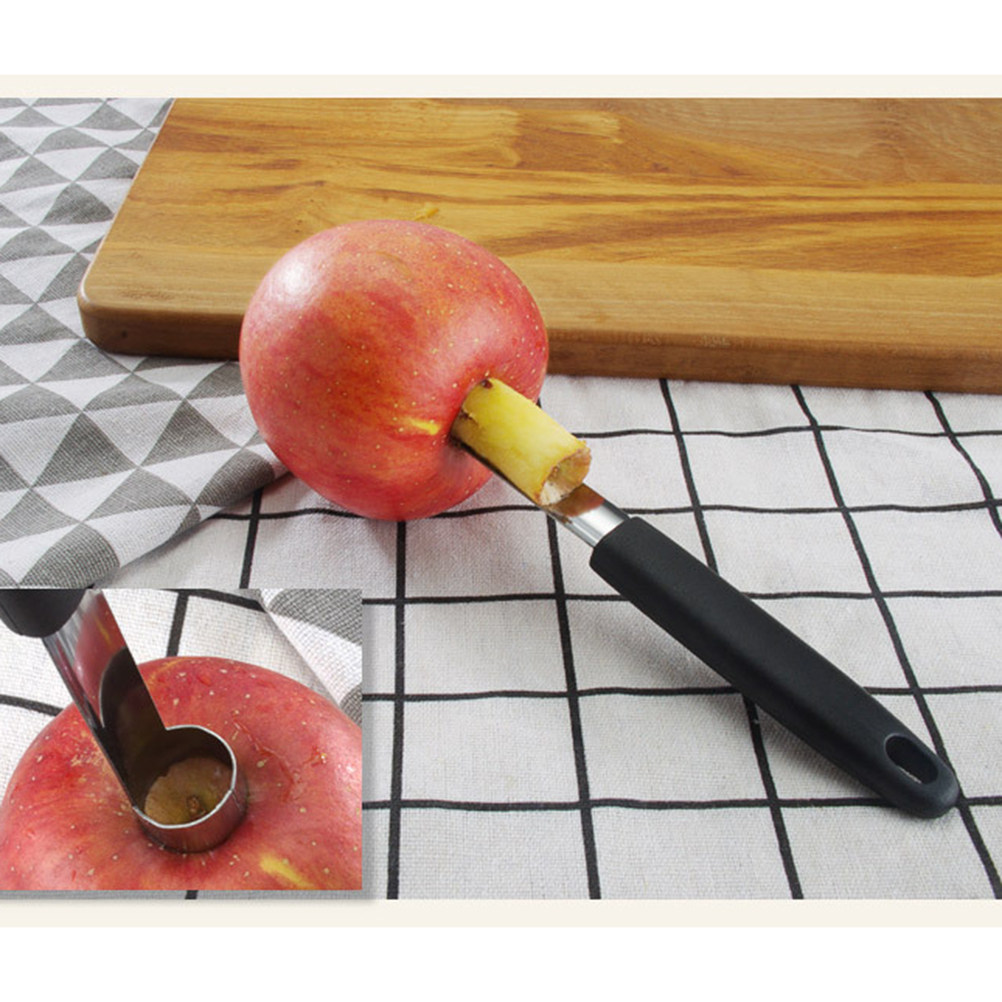 2個入り、ステンレス製、切れ味の良い鋸歯状の果物の芯抜き器。 - Kitchen Gadgets Kitchen のレビューと価格