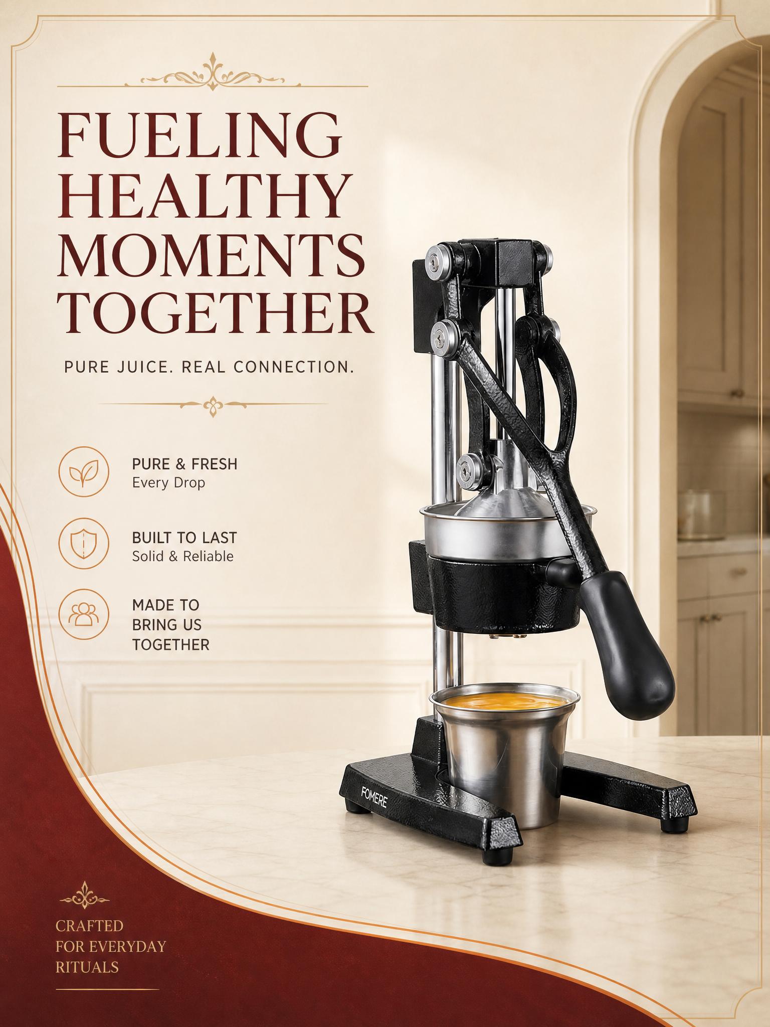 手動ジューサー、手動柑橘類ジューサープレス、400mlカップ - Kitchen Gadgets Juicer のレビューと価格