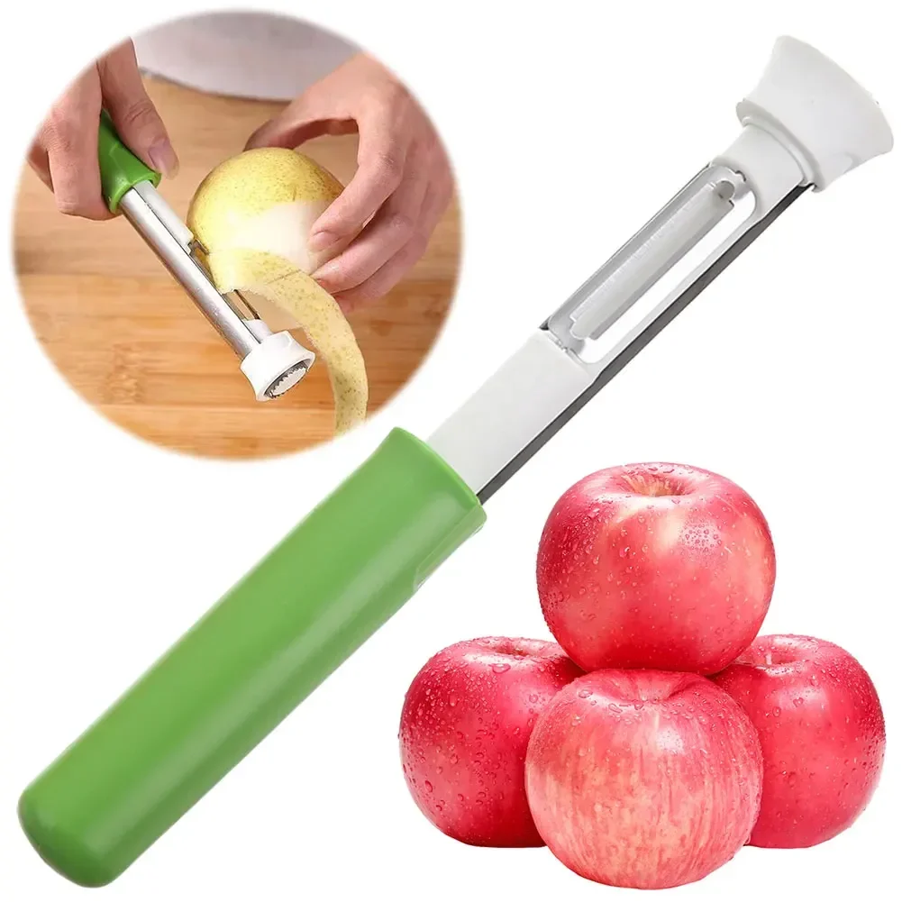 2025 新 2 で 1 アップルピーラー伸縮式ステンレス鋼 - Kitchen Gadgets New 2025 のレビューと価格