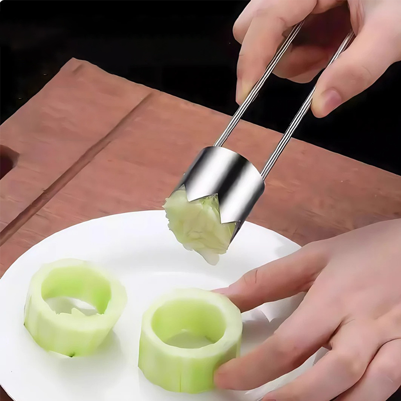 ステンレス鋼フルーツコアリムーバーアップル梨ピーマンピッター - Kitchen Gadgets Kitchen のレビューと価格