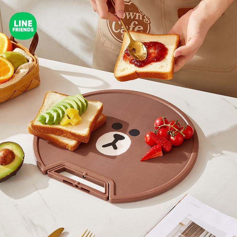 LINE FRIENDS ブラウン アニメ風 かわいいカッテ - Kitchen Gadgets Aliexpress のレビューと価格