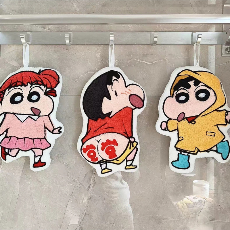 かわいいクレヨンしんちゃん漫画かわいいハンドタオル吸水性コー - Kitchen Gadgets Aliexpress のレビューと価格