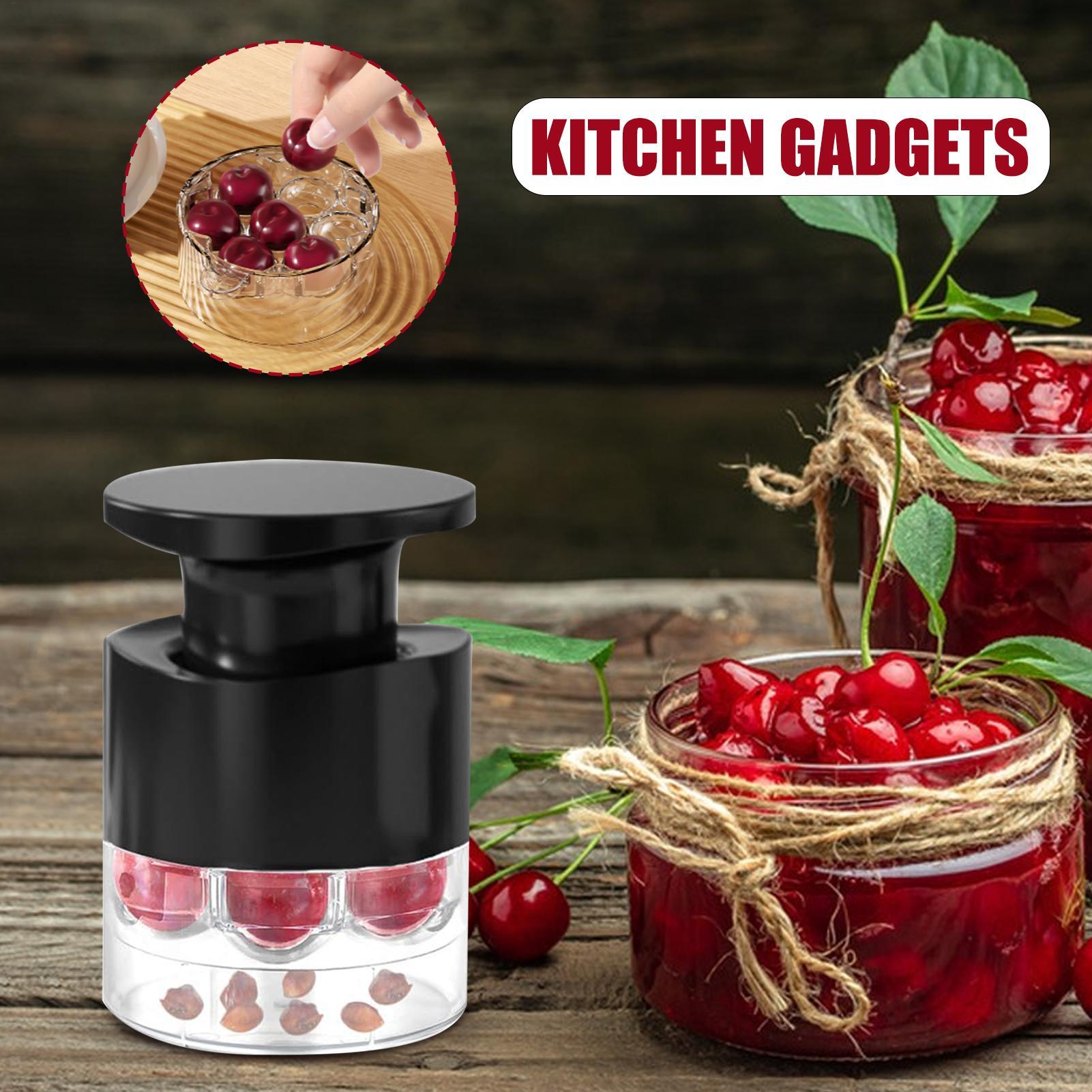 7穴チェリーピッターツール、多機能で時間節約できるキッチンガ - Kitchen Gadgets Save Time のレビューと価格
