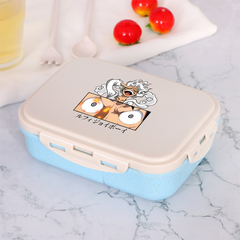 ワンピース少年少女弁当弁当箱ポータブル食品ボックス電子レンジ - Kitchen Gadgets Aliexpress のレビューと価格