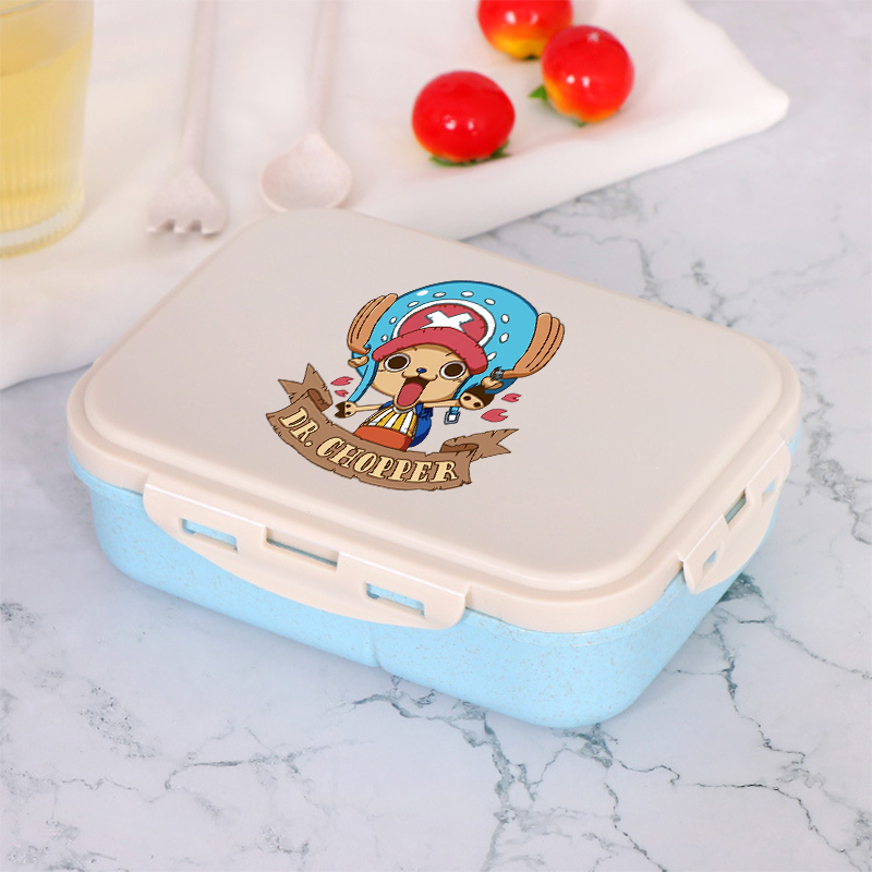 ワンピース少年少女弁当弁当箱ポータブル食品ボックス電子レンジ - Kitchen Gadgets Aliexpress のレビューと価格
