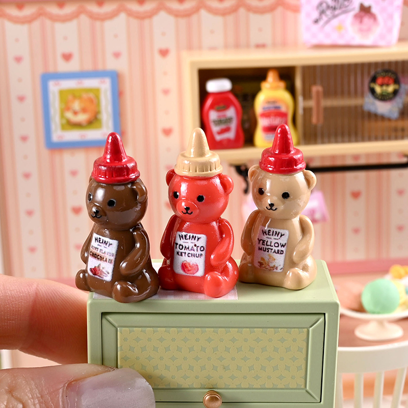 10 個 1/12 ドールハウス模擬リトルベアジャムボトルド - Kitchen Gadgets Website のレビューと価格