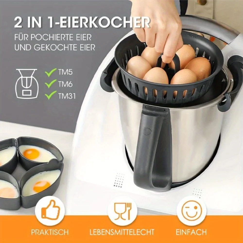 1pc ツーインワン卵ホルダー Thermomix TM5  - Kitchen Gadgets Thermomix のレビューと価格