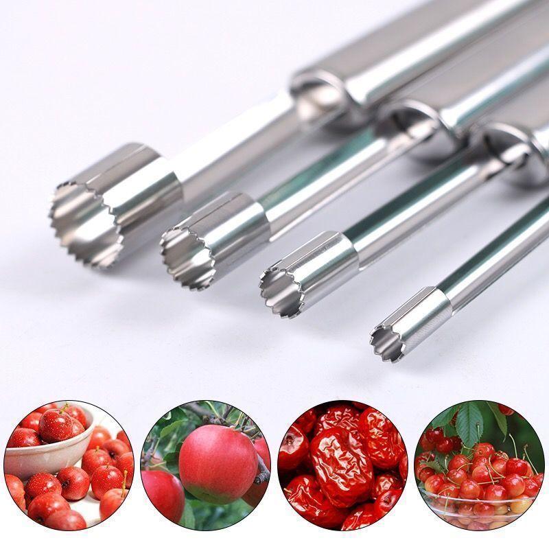 4 個フルーツコアリムーバーカッターキッチンガジェットステン - Kitchen Gadgets Kitchen のレビューと価格