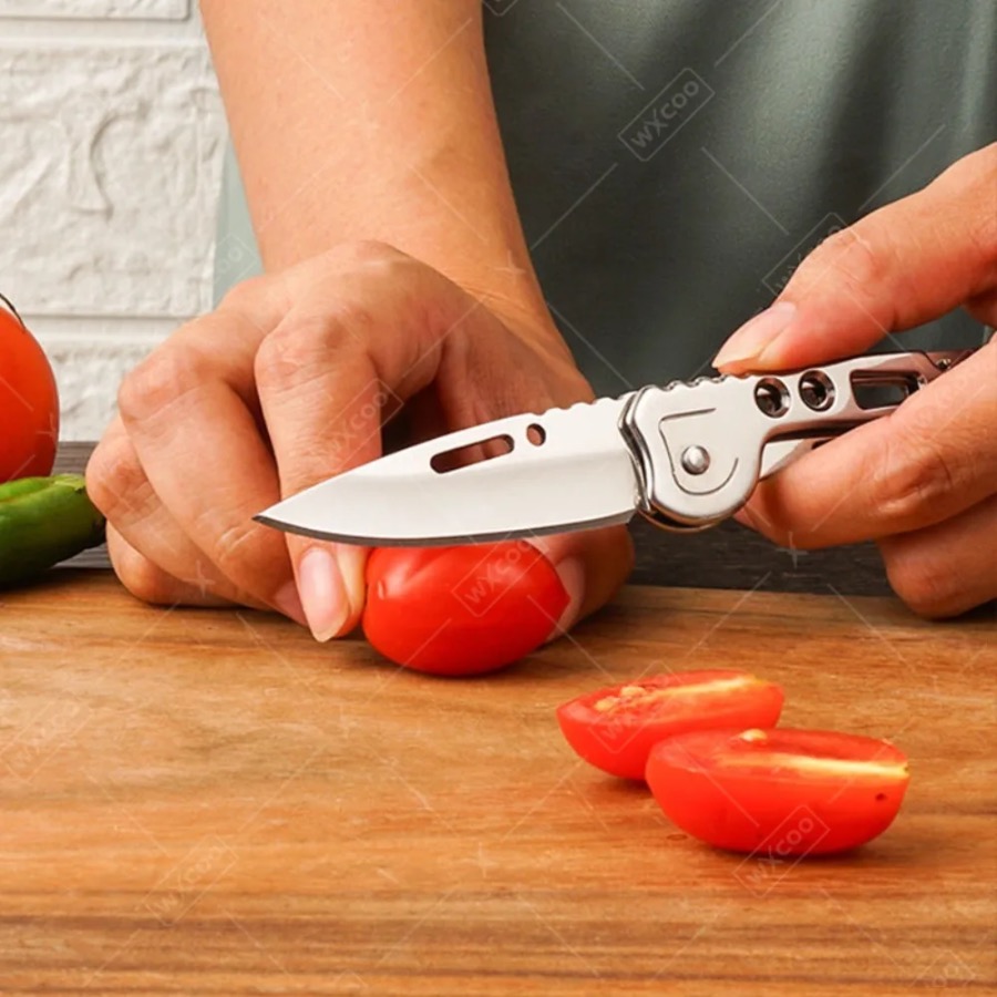 WXCOO 折りたたみナイフポケットナイフキッチン野菜ナイフ - Kitchen Gadgets Latest のレビューと価格