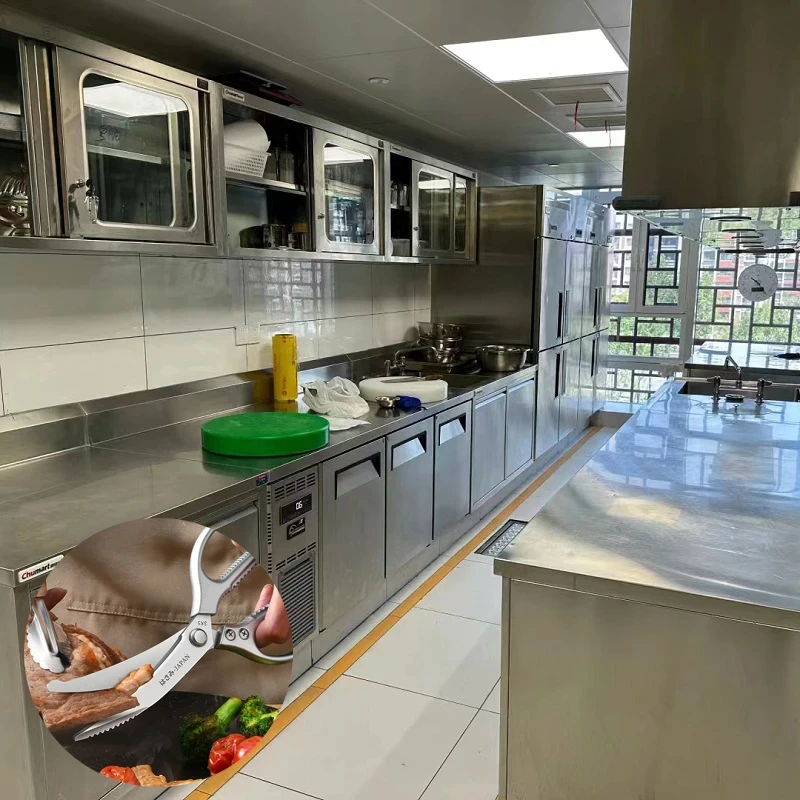 セイコーステンレス鋼ブルーグラデーションキッチンはさみ鶏アヒ - Kitchen Gadgets Latest のレビューと価格