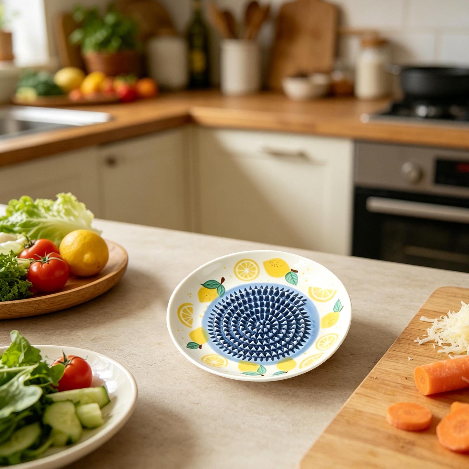 シンプルなセラミック製生姜おろし器、手動グラインダー、ニンニ - Kitchen Gadgets Men のレビューと価格