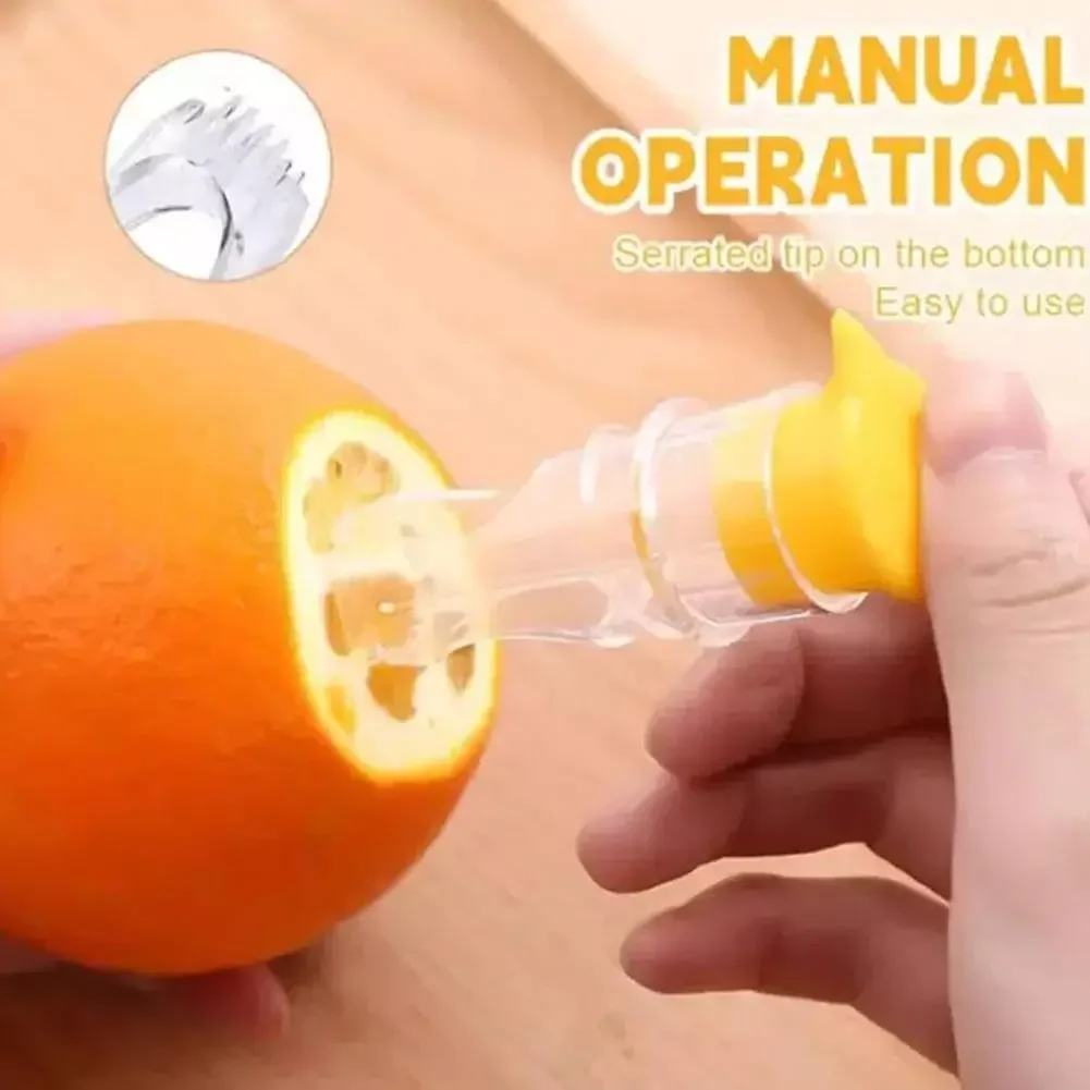 新しいプラスチック手動シトラスジューサーミニレモンジューサー - Kitchen Gadgets Juicer のレビューと価格