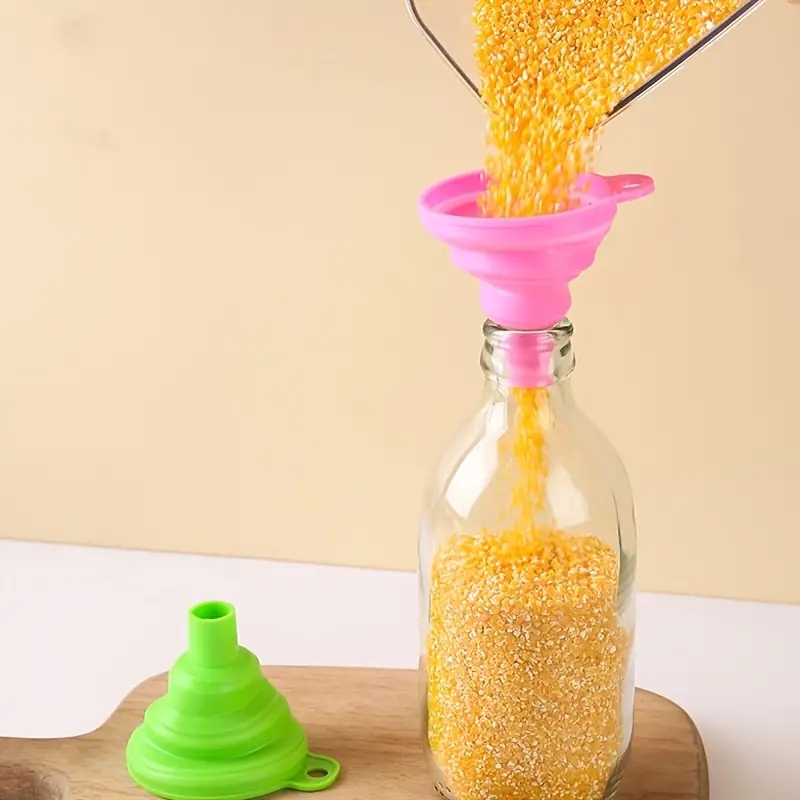シリコーン折りたたみ漏斗多機能ポータブルミニキッチン格納式油 - Kitchen Gadgets Latest のレビューと価格