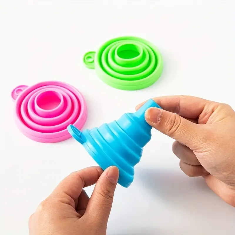 シリコーン折りたたみ漏斗多機能ポータブルミニキッチン格納式油 - Kitchen Gadgets Latest のレビューと価格