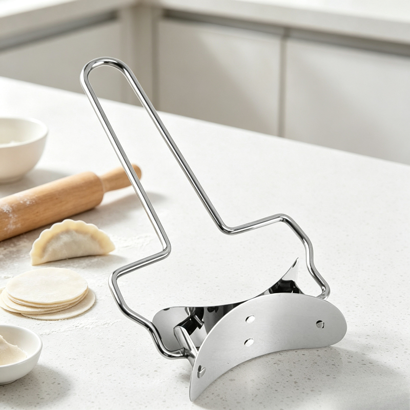 ステンレス製餃子皮カッターツール 手作り餃子皮プレス型 家庭 - Kitchen Gadgets Made In Usa のレビューと価格