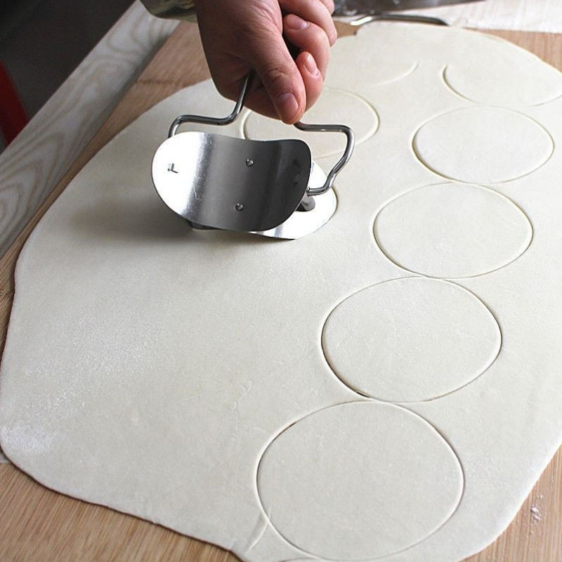 ステンレス製餃子皮カッターツール 手作り餃子皮プレス型 家庭 - Kitchen Gadgets Made In Usa のレビューと価格