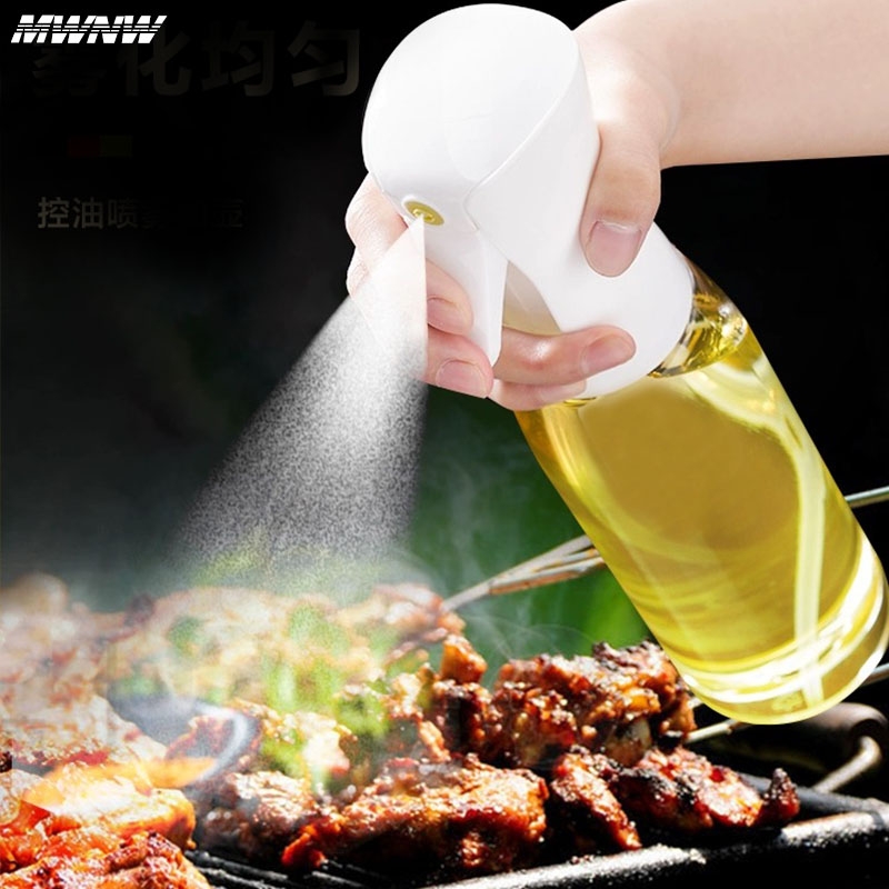 500 ミリリットル黒キッチンオイルボトル食用油スプレー 2 - Kitchen Gadgets Oil Spray のレビューと価格