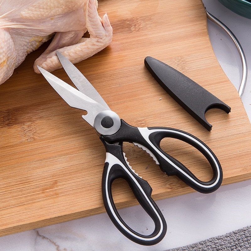 はさみステンレス鋼キッチン家庭用骨はさみ手羽先魚チョッパー栓 - Kitchen Gadgets Latest のレビューと価格