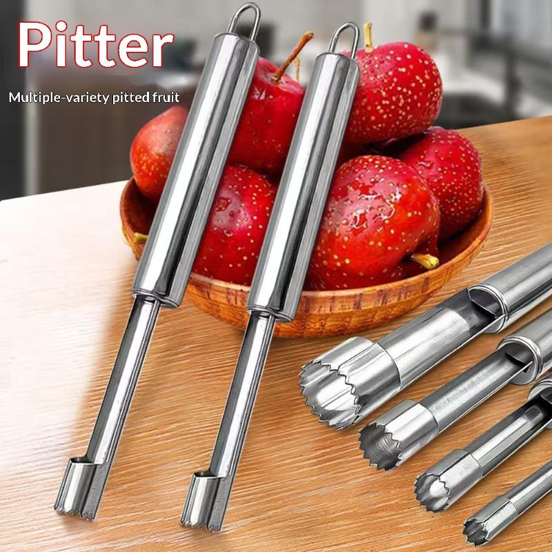 4 個フルーツコアリムーバーカッターキッチンガジェットステン - Kitchen Gadgets Kitchen のレビューと価格