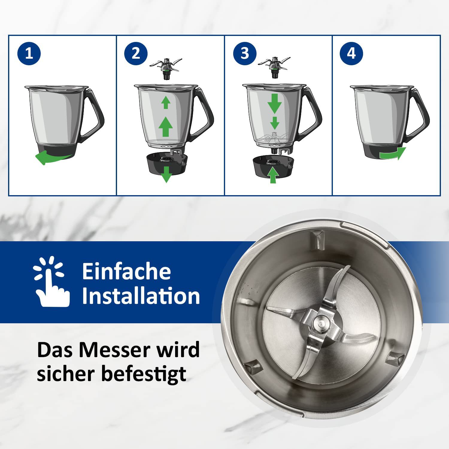 交換用ブレードブレード,ミックスナイフ,テレメックス,tm5 - Kitchen Gadgets Thermomix のレビューと価格