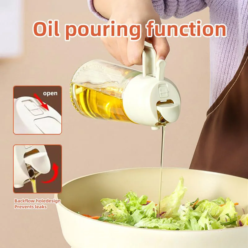 2 in 1 注ぐスプレー噴霧器キッチンフライヤーエアスプレ - Kitchen Gadgets Oil Spray のレビューと価格