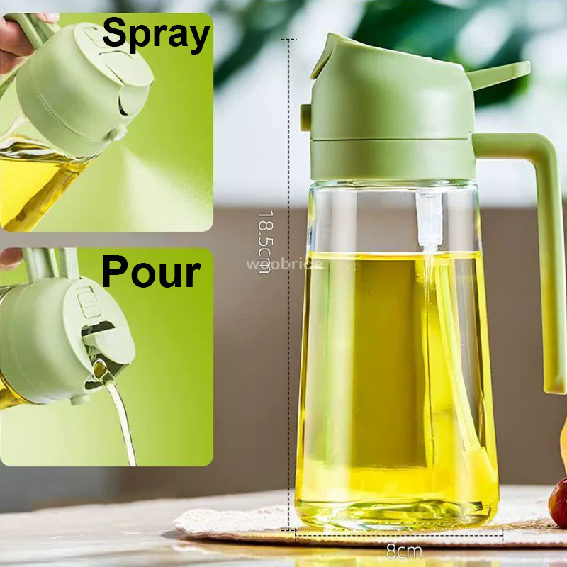 2 in 1 注ぐスプレー噴霧器キッチンフライヤーエアスプレ - Kitchen Gadgets Oil Spray のレビューと価格