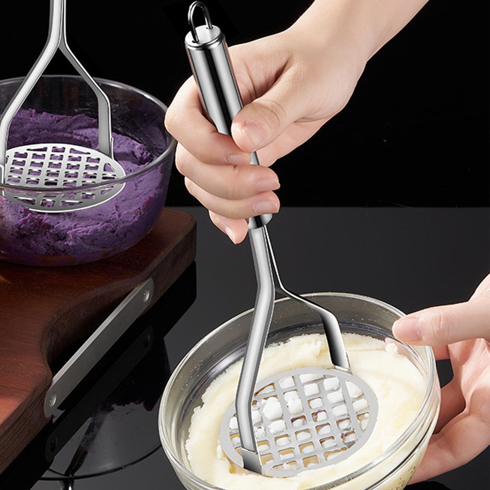手動ステンレス鋼ポテトマッシャー果物野菜圧力泥機キッチン子供 - Kitchen Gadgets Men のレビューと価格