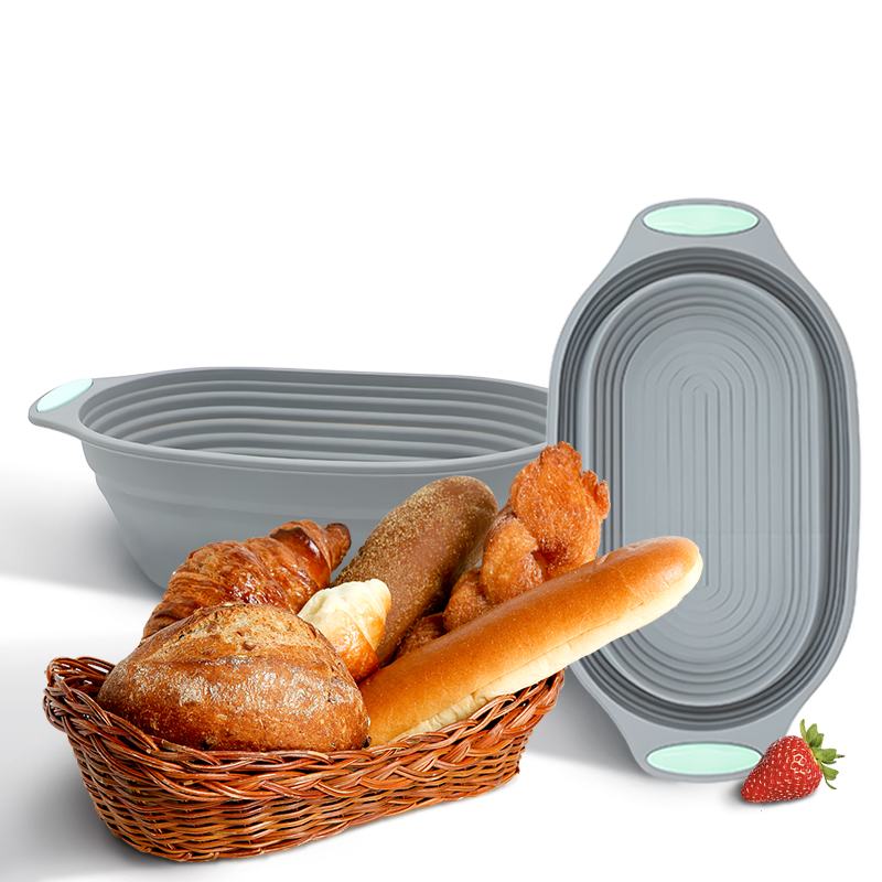 1PC シリコン製折りたたみ式バンネットパン発酵バスケット  - Kitchen Gadgets Website のレビューと価格