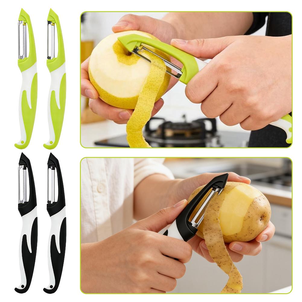 野菜スライサー ステンレス鋼ピーラーナイフカッター にんじん - Vegetable Kitchen Gadgets のレビューと価格