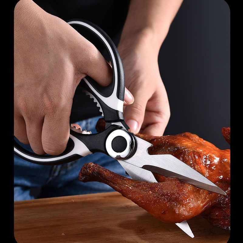 キッチンはさみステンレス鋼多機能ノンスリップシャープ鶏の骨は - Kitchen Gadgets Latest のレビューと価格