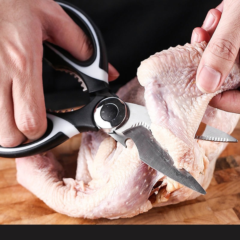 キッチンはさみステンレス鋼多機能ノンスリップシャープ鶏の骨は - Kitchen Gadgets Latest のレビューと価格