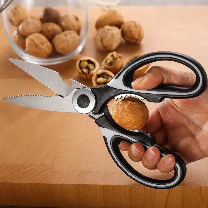 キッチンはさみステンレス鋼多機能ノンスリップシャープ鶏の骨は - Kitchen Gadgets Latest のレビューと価格