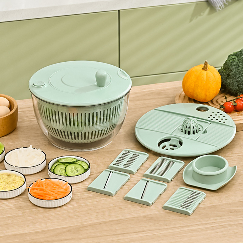 多機能家庭用手動野菜洗濯乾燥機 - フルーツ、レタス水切りバ - Vegetable Kitchen Gadgets のレビューと価格