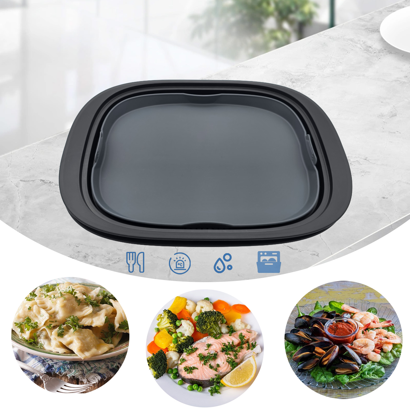 シリコンスチーマー＆ベーキングディッシュ サーモミックス T - Kitchen Gadgets Thermomix のレビューと価格