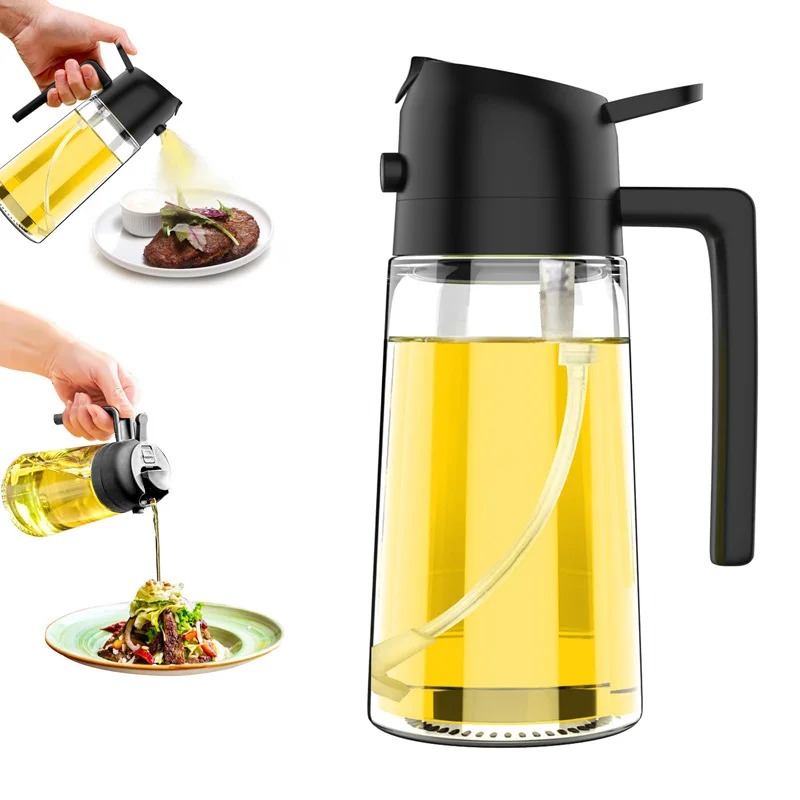 キッチンオイルスプレー オリーブオイルスプレーボトル ホーム - Kitchen Gadgets Oil Spray のレビューと価格